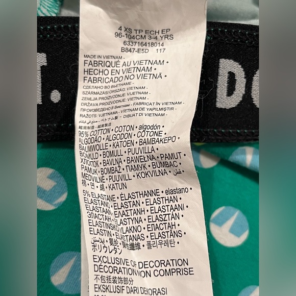 Nike Little Girls AOP Circle Leggings - Picture 6 of 6